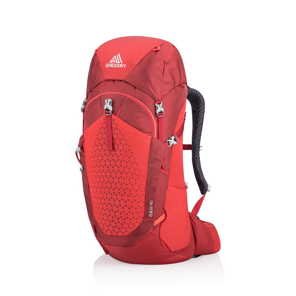 Gregory Zulu 40 Hiking Backpack Men Red Ireland 3695OFGIN